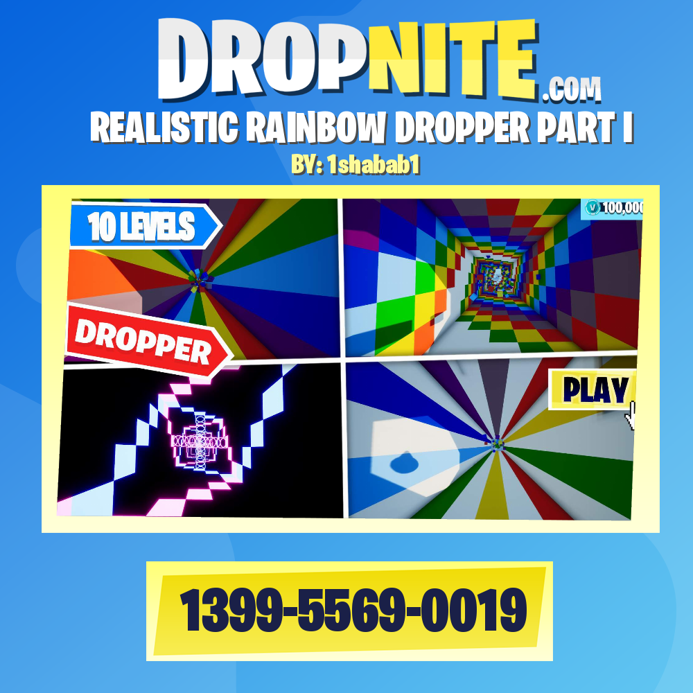REALISTIC RAINBOW DROPPER PART I