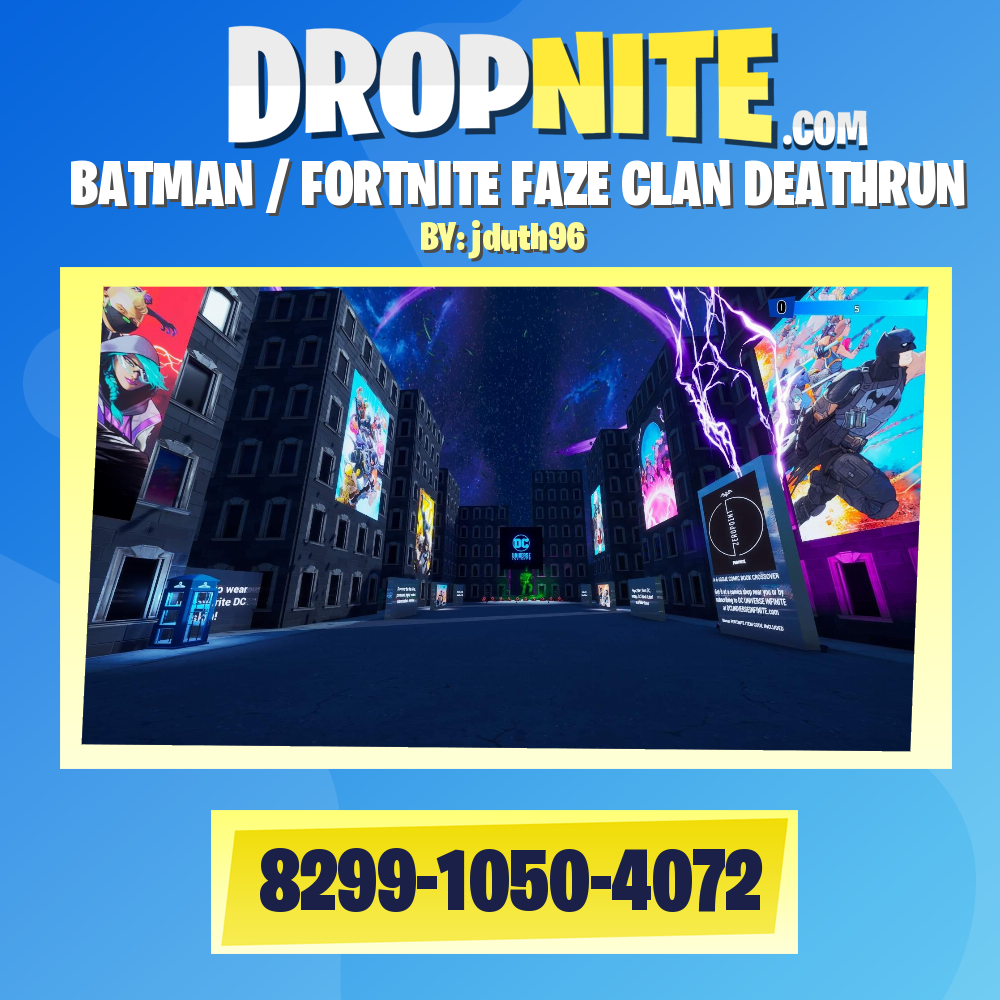 BATMAN / FORTNITE FAZE CLAN DEATHRUN