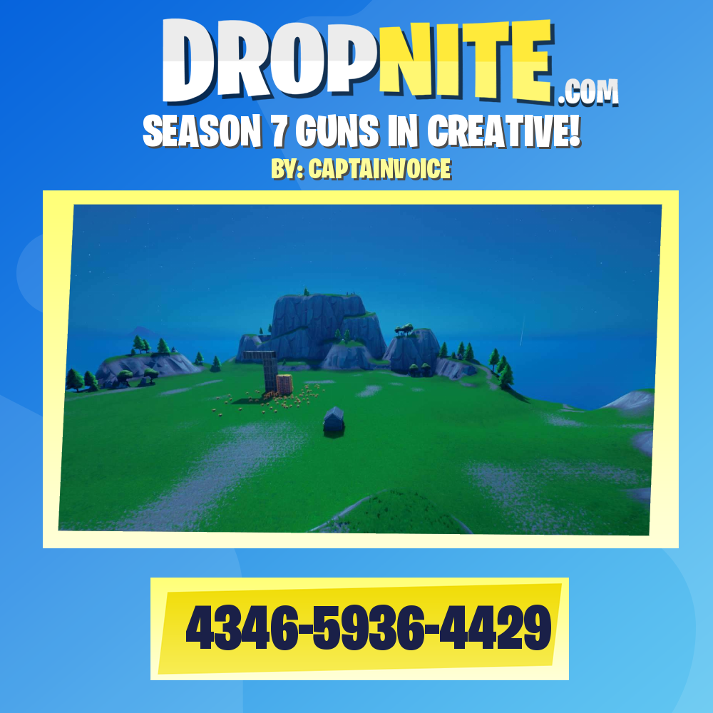 SEASON 7 GUNS IN CREATIVE!