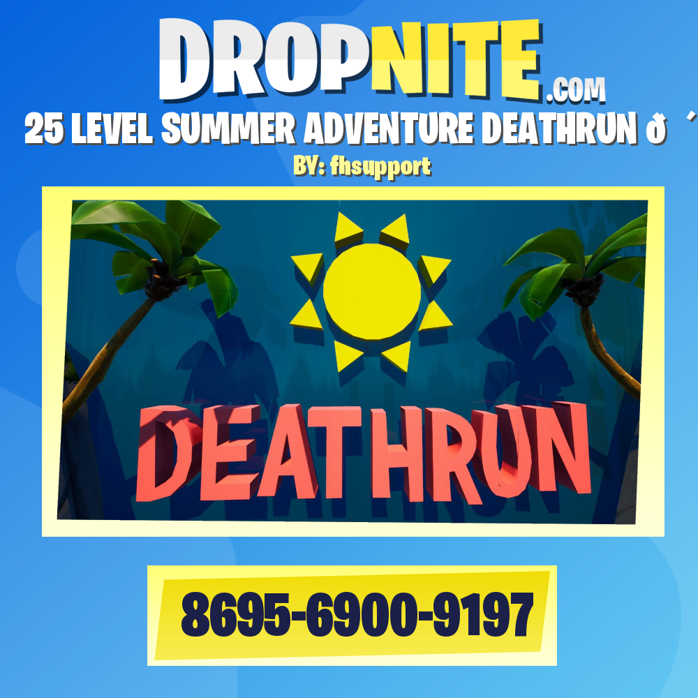 ☀️ 25 LEVEL SUMMER ADVENTURE DEATHRUN 🌴