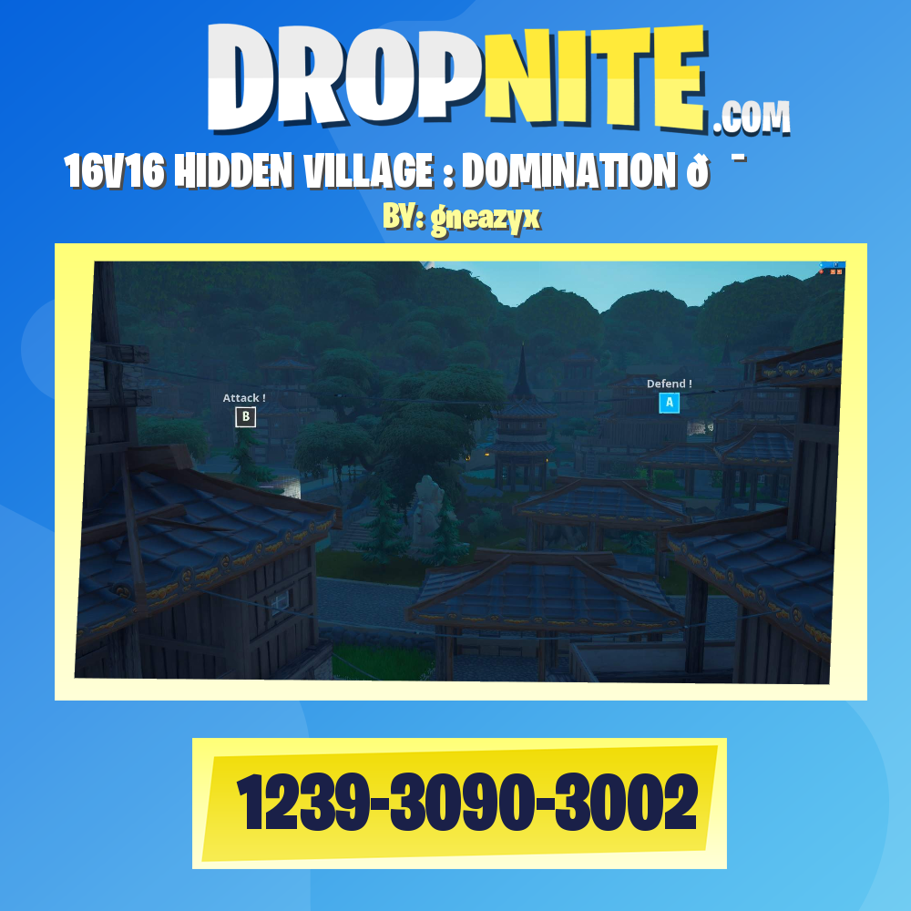 16V16 HIDDEN VILLAGE : DOMINATION 💯