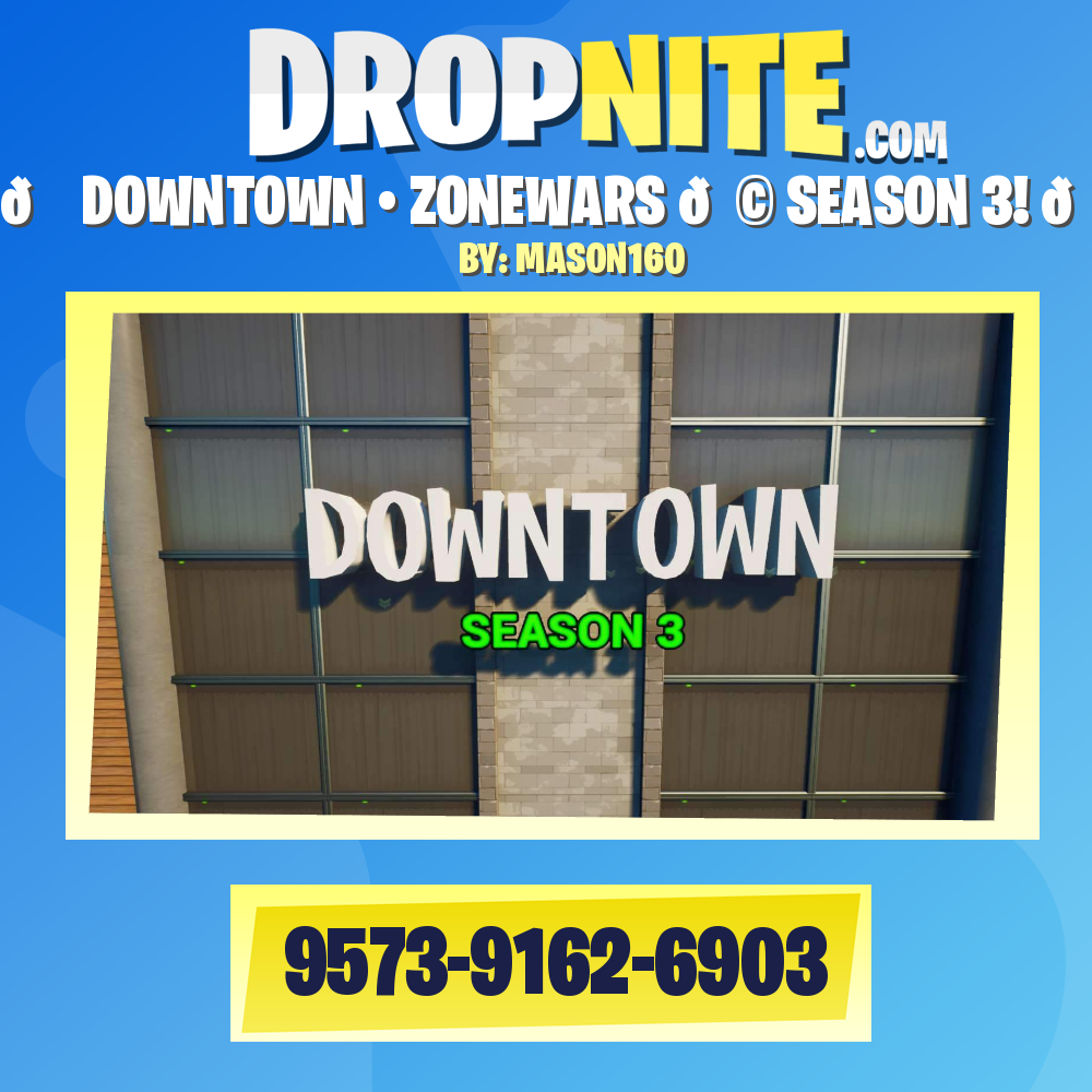 🏬 DOWNTOWN • ZONEWARS 🌩 SEASON 3! 🛸