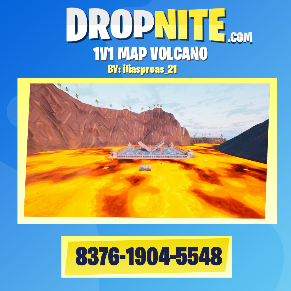 1V1 MAP VOLCANO