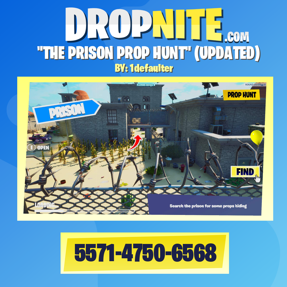"THE PRISON PROP HUNT" (UPDATED)