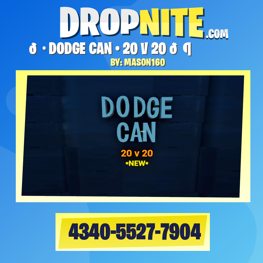 🔷 DODGE CAN • 20 V 20 🔶