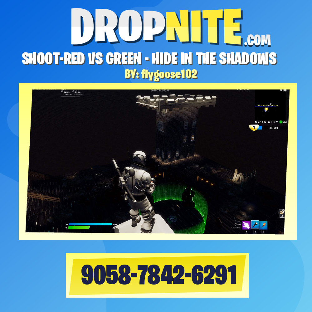 SHOOT-RED VS GREEN - HIDE IN THE SHADOWS