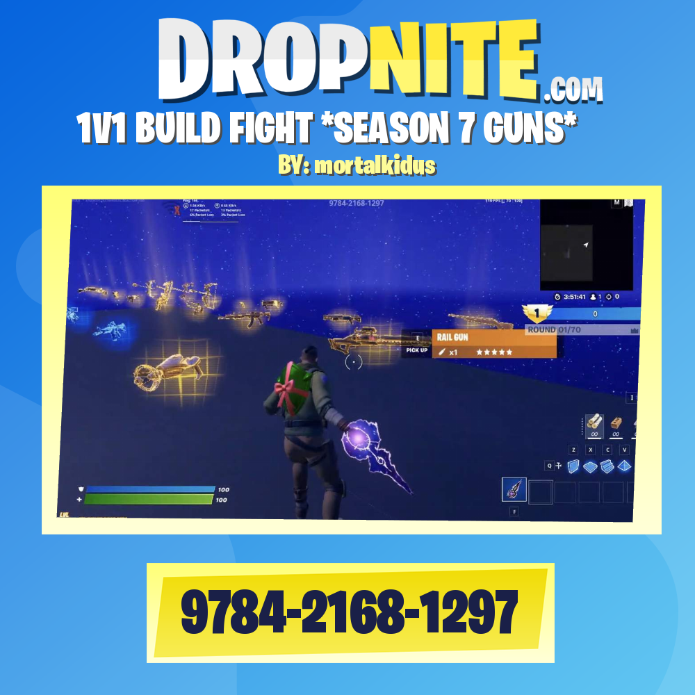 1V1 BUILD FIGHT *SEASON 7 GUNS*