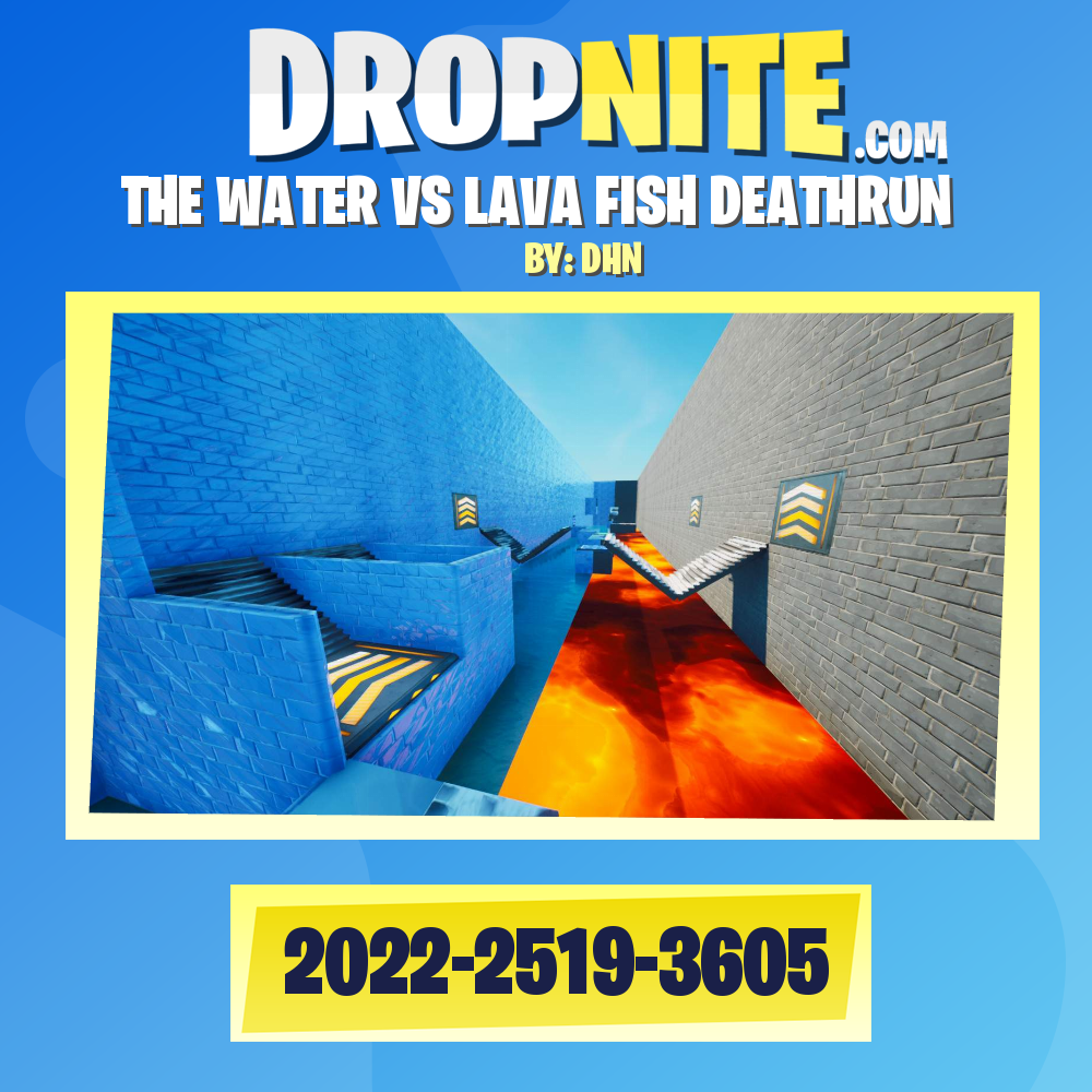 THE WATER VS LAVA FISH DEATHRUN