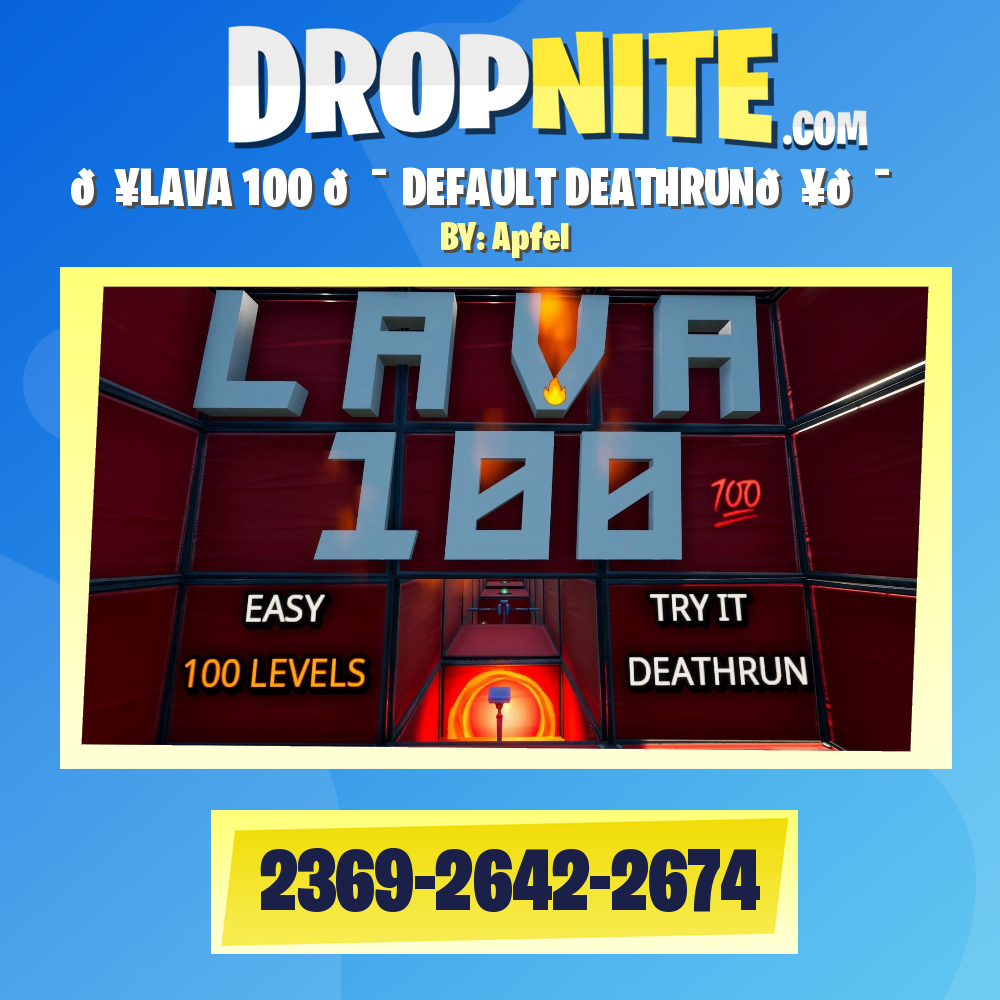 🔥LAVA 100 💯 DEFAULT DEATHRUN🔥💯