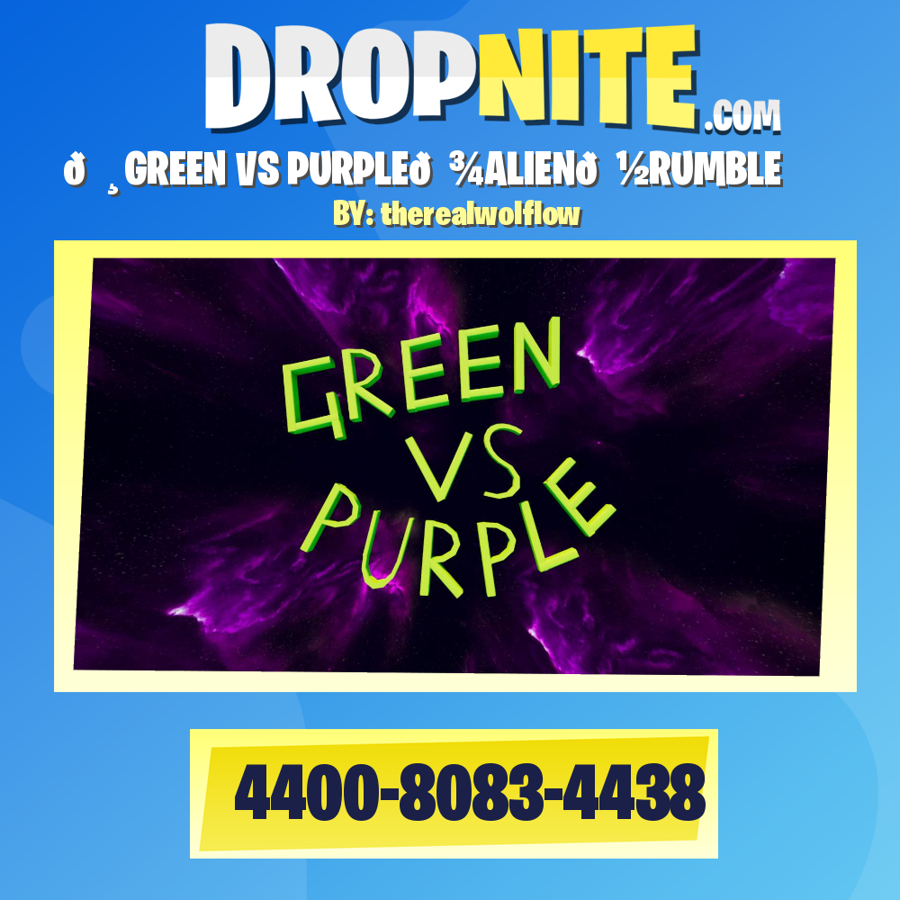 🐸GREEN VS PURPLE👾ALIEN👽RUMBLE