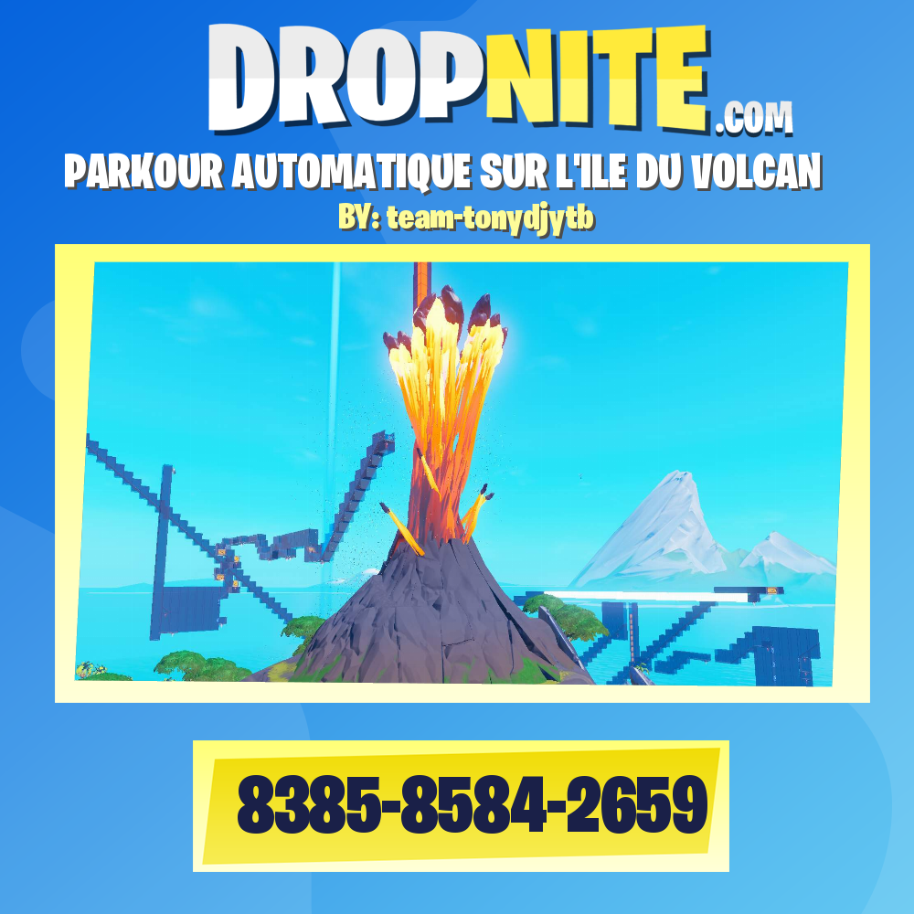 PARKOUR AUTOMATIQUE SUR L'ILE DU VOLCAN