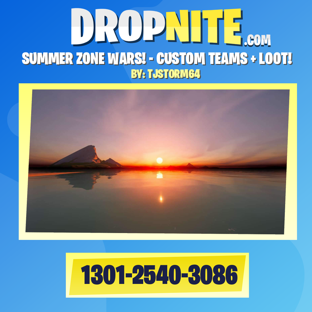 SUMMER ZONE WARS! - CUSTOM TEAMS + LOOT!