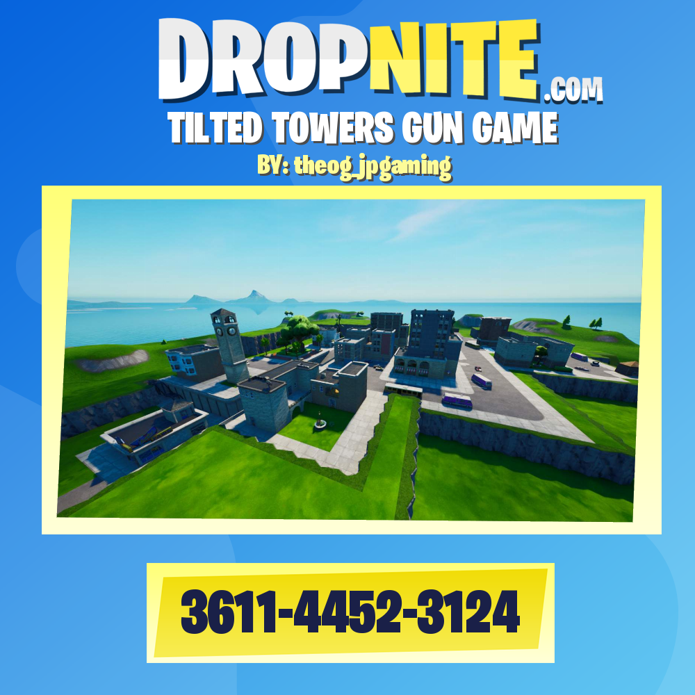 TILTED TOWERS GUN GAME