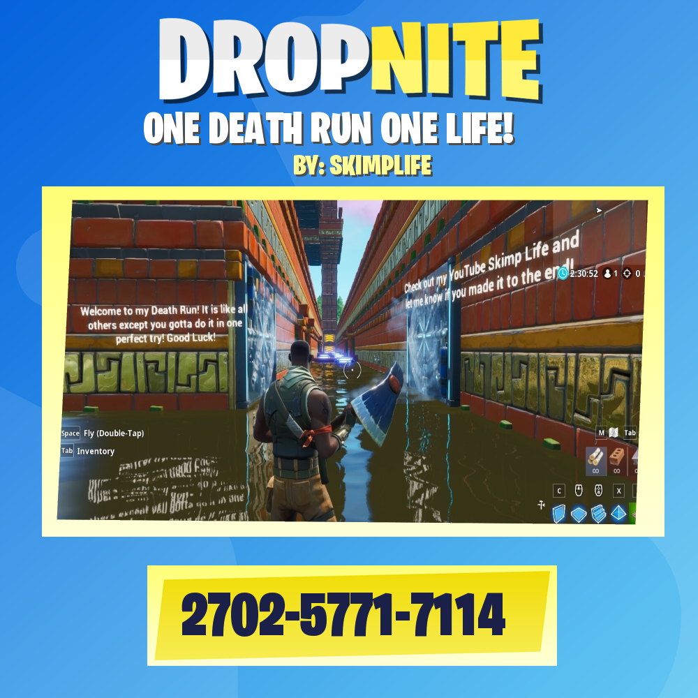 ONE DEATH RUN ONE LIFE!
