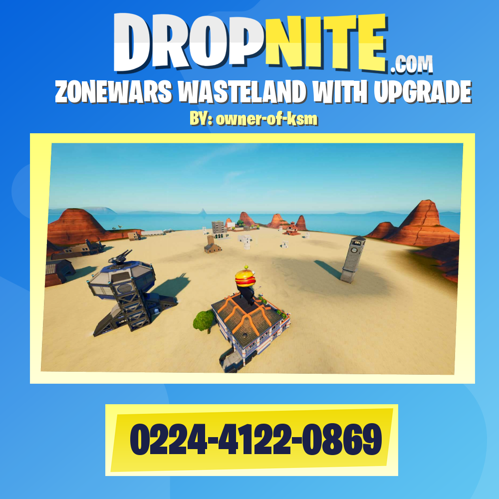 ZONEWARS WASTELAND WITH UPGRADE