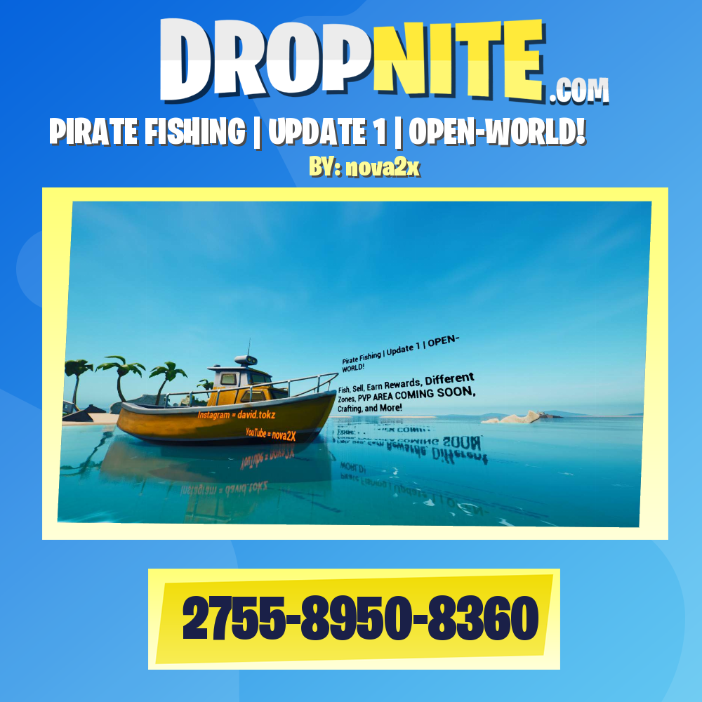 PIRATE FISHING | UPDATE 1 | OPEN-WORLD!