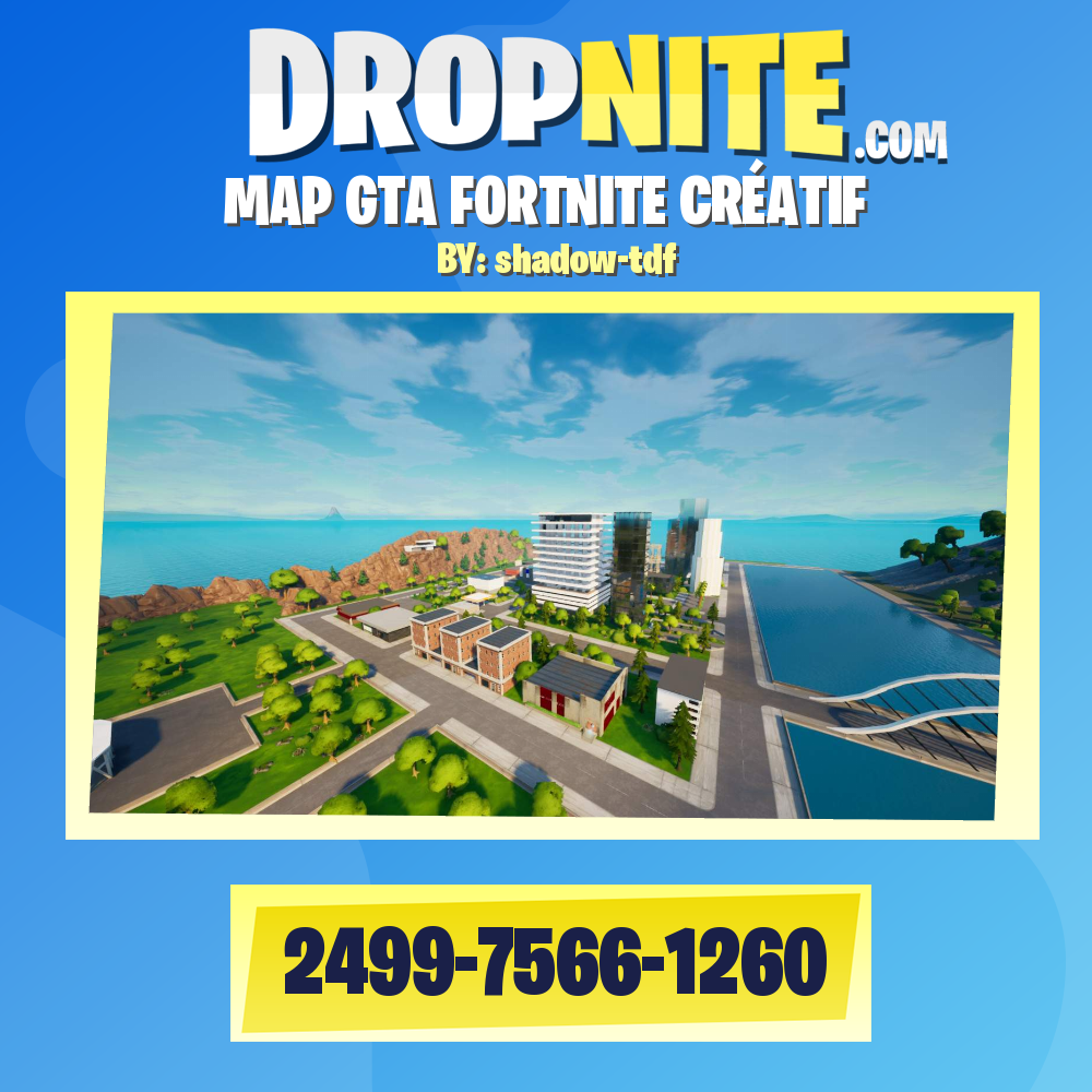 MAP GTA FORTNITE CRÉATIF