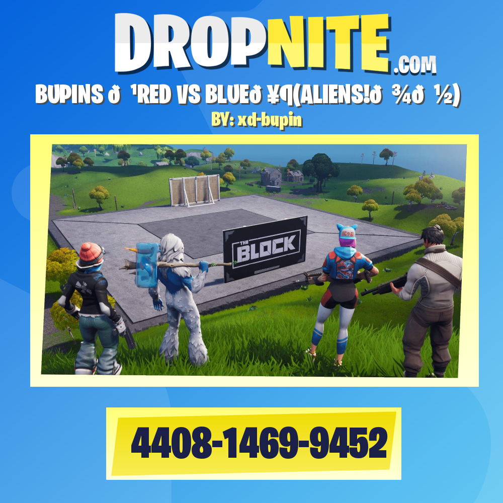 BUPINS 👹RED VS BLUE🥶(ALIENS!👾👽)