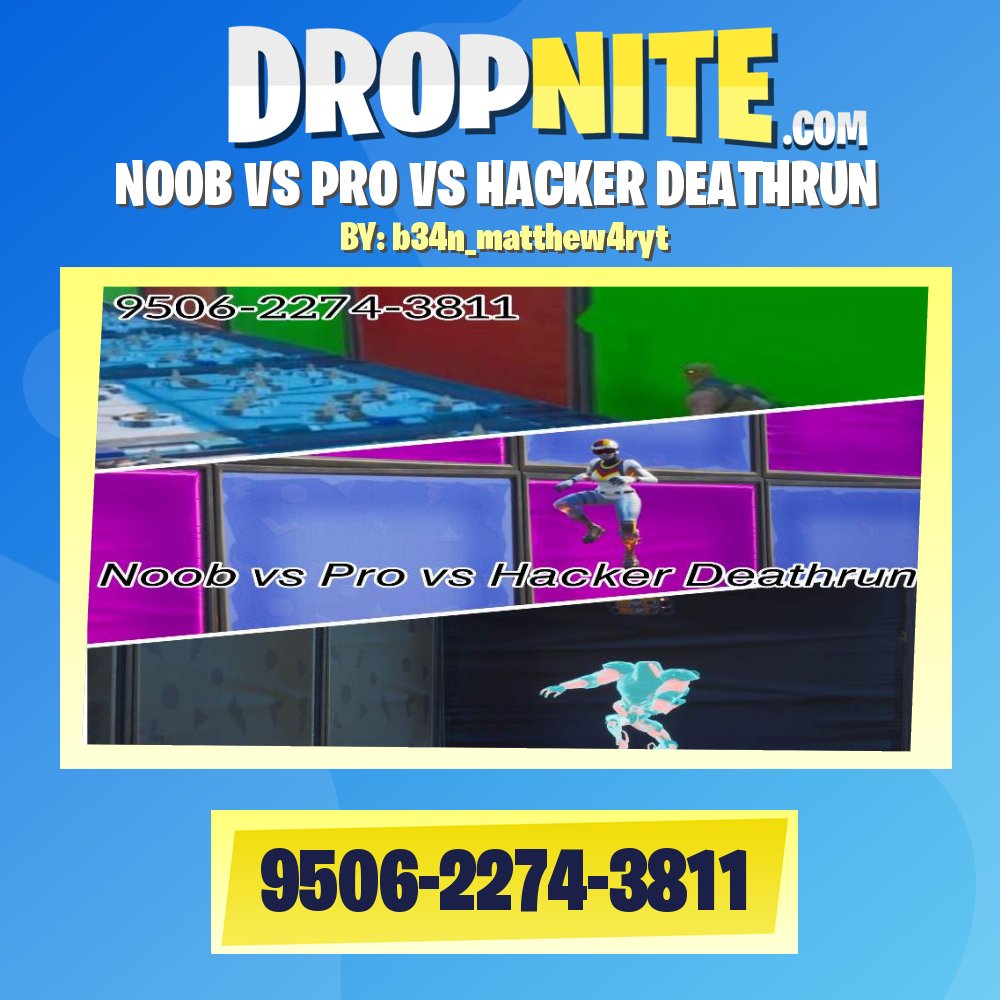 NOOB VS PRO VS HACKER DEATHRUN