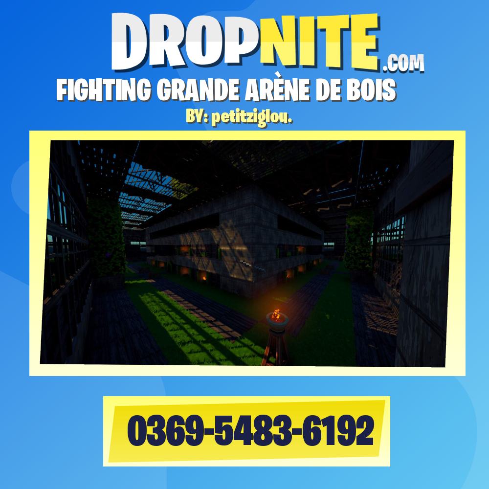 FIGHTING GRANDE ARÈNE DE BOIS