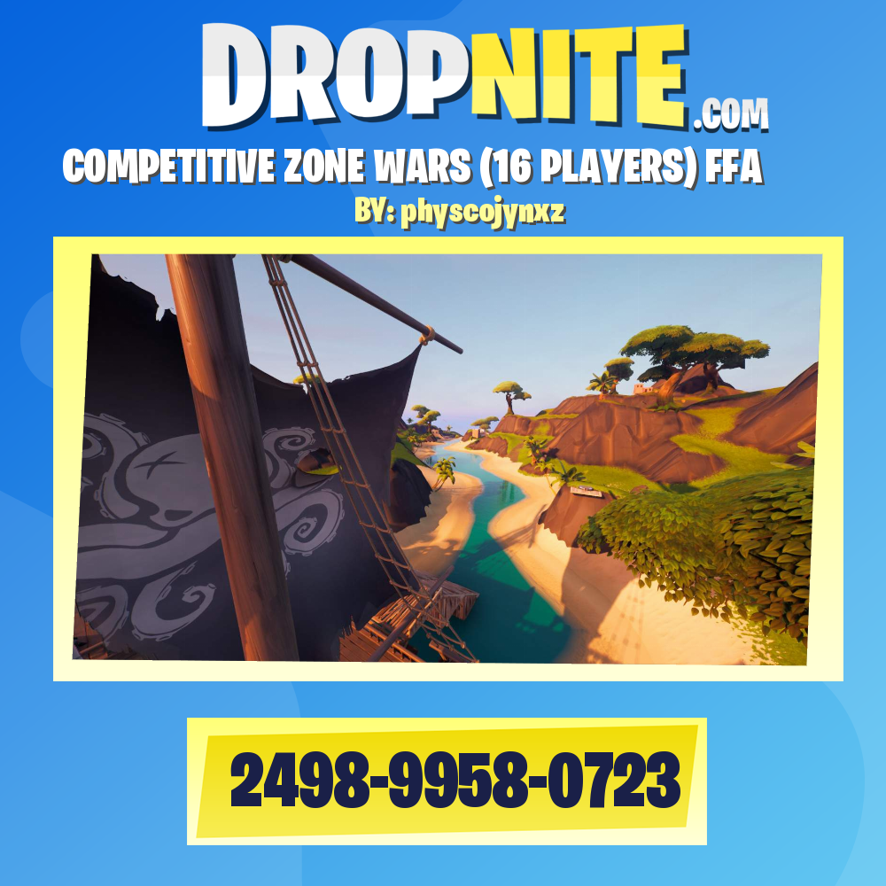 COMPETITIVE ZONE WARS (16 PLAYERS) FFA