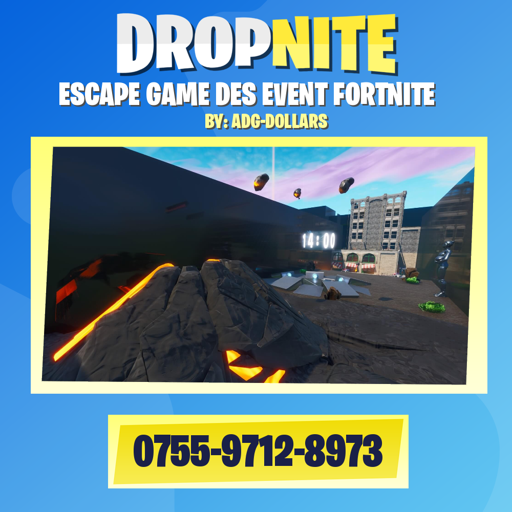 ESCAPE GAME DES EVENT FORTNITE
