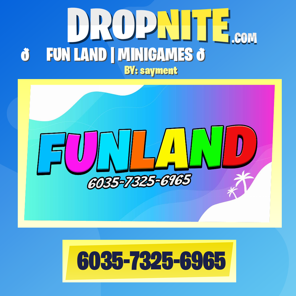 🎟️ FUN LAND | MINIGAMES 🏖️