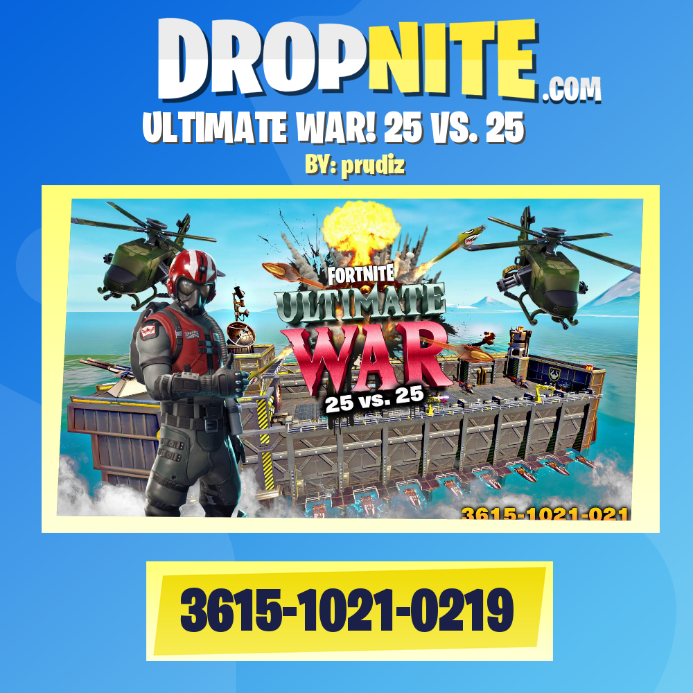 ULTIMATE WAR! 25 VS. 25