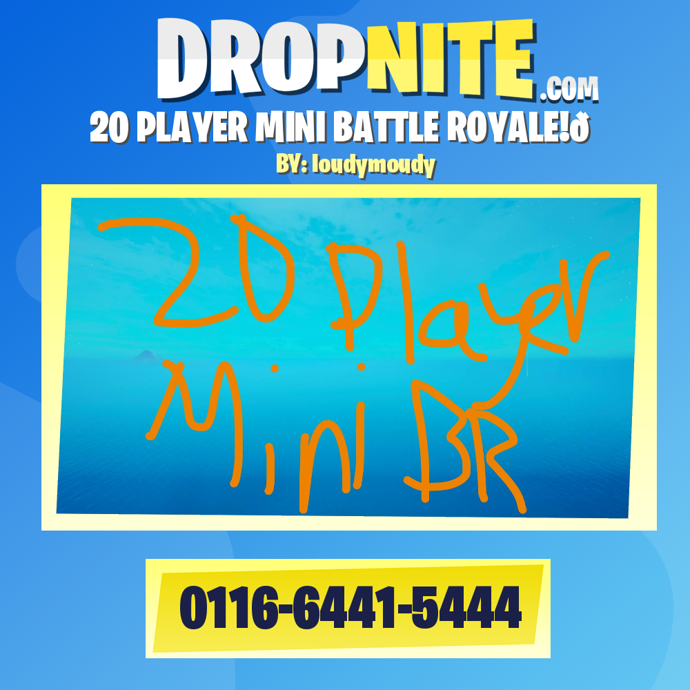 20 PLAYER MINI BATTLE ROYALE!👍