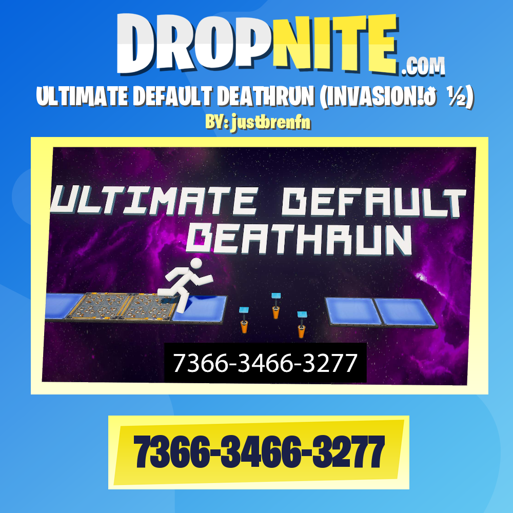 ULTIMATE DEFAULT DEATHRUN (INVASION!👽)