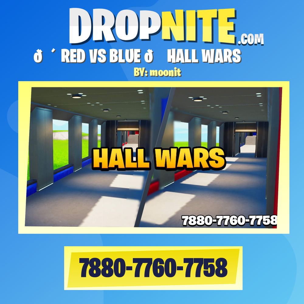 🔴 RED VS BLUE 🔵 HALL WARS