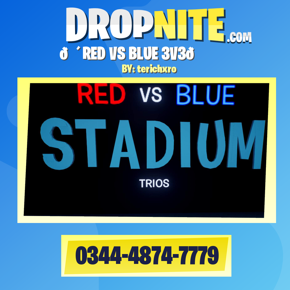🔴RED VS BLUE 3V3🔵