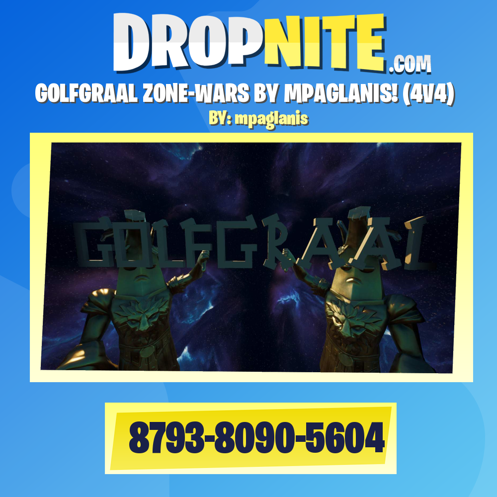 GOLFGRAAL ZONE-WARS BY MPAGLANIS! (4V4)
