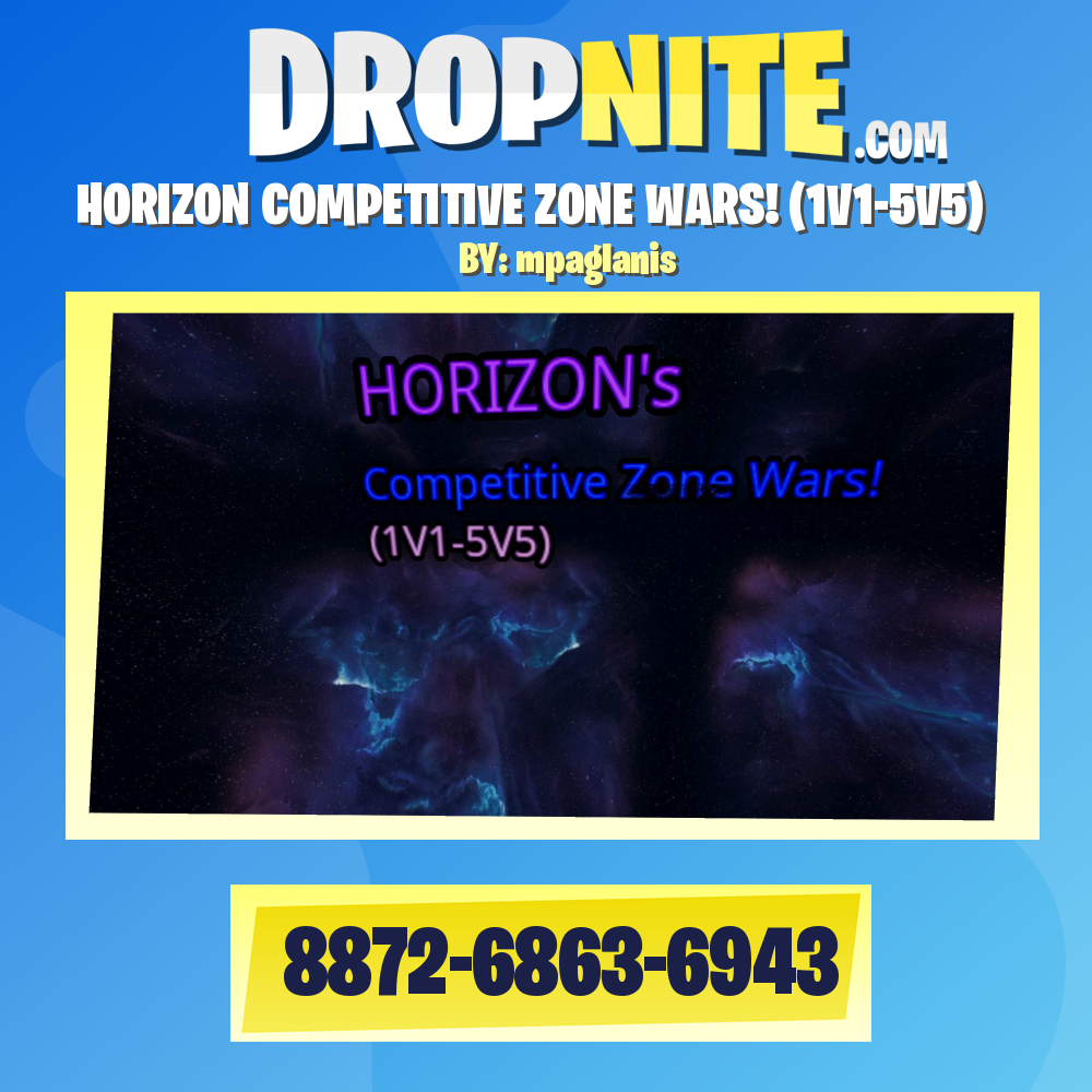 HORIZON COMPETITIVE ZONE WARS! (1V1-5V5)