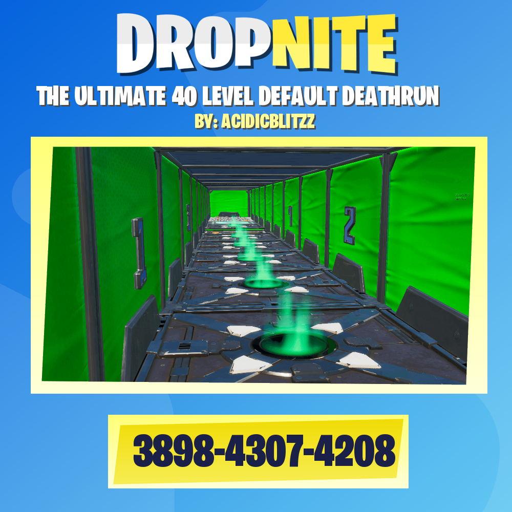 THE ULTIMATE 40 LEVEL DEFAULT DEATHRUN