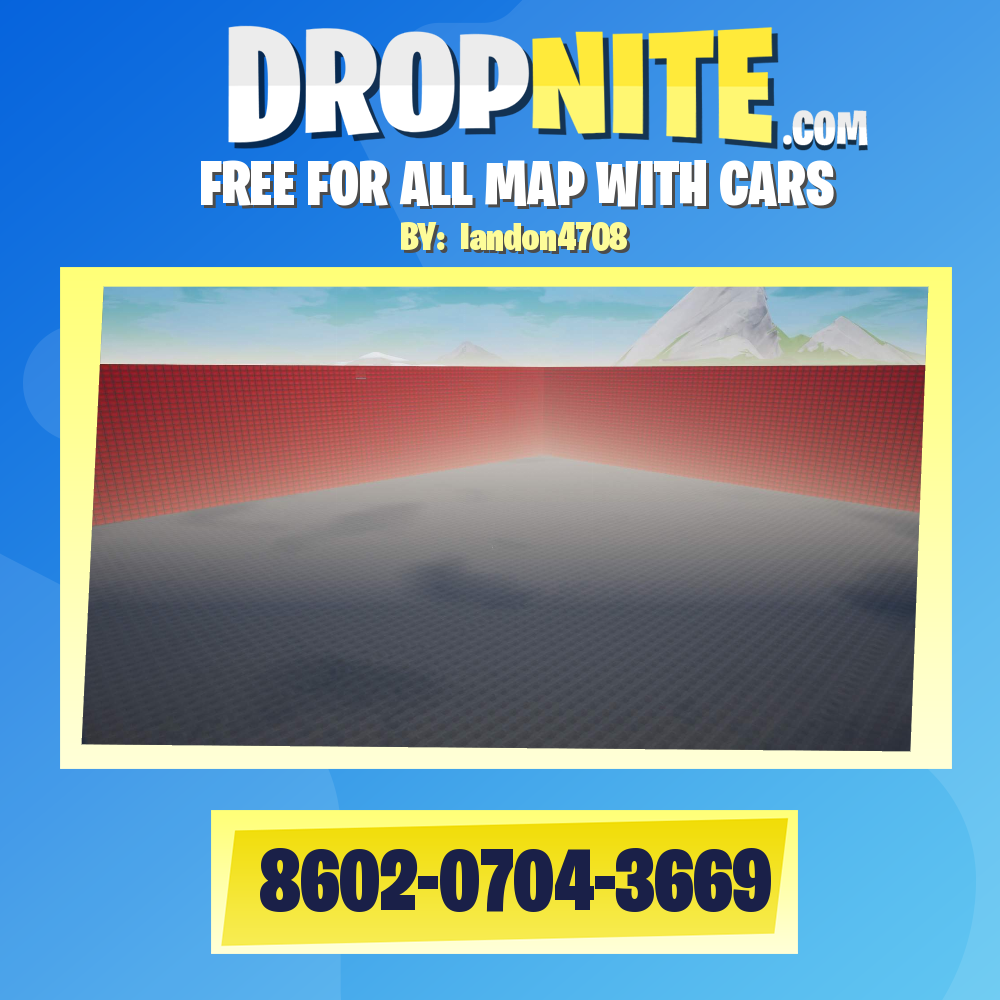 FREE FOR ALL MAP WITH CARS