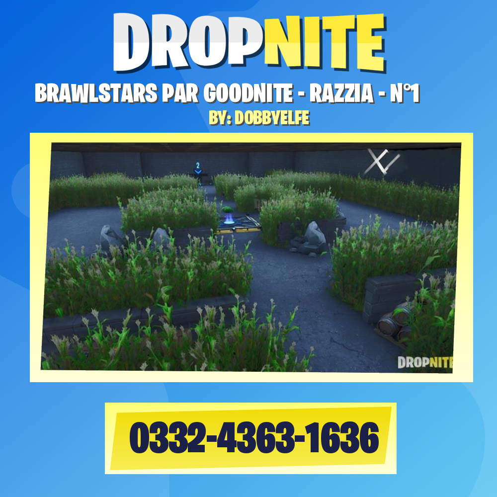 BRAWLSTARS PAR GOODNITE - RAZZIA - N°1