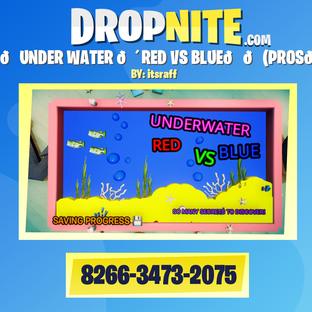 🌊UNDER WATER 🔴RED VS BLUE🔵🌊(PROS💯)