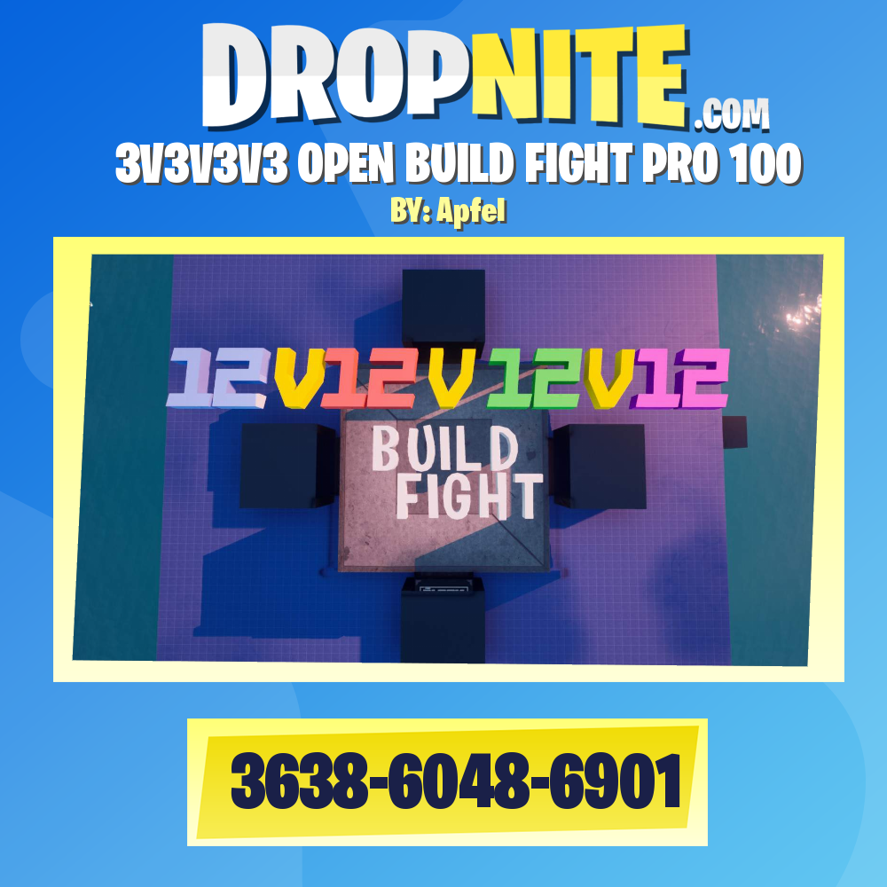 3V3V3V3 OPEN BUILD FIGHT PRO 100