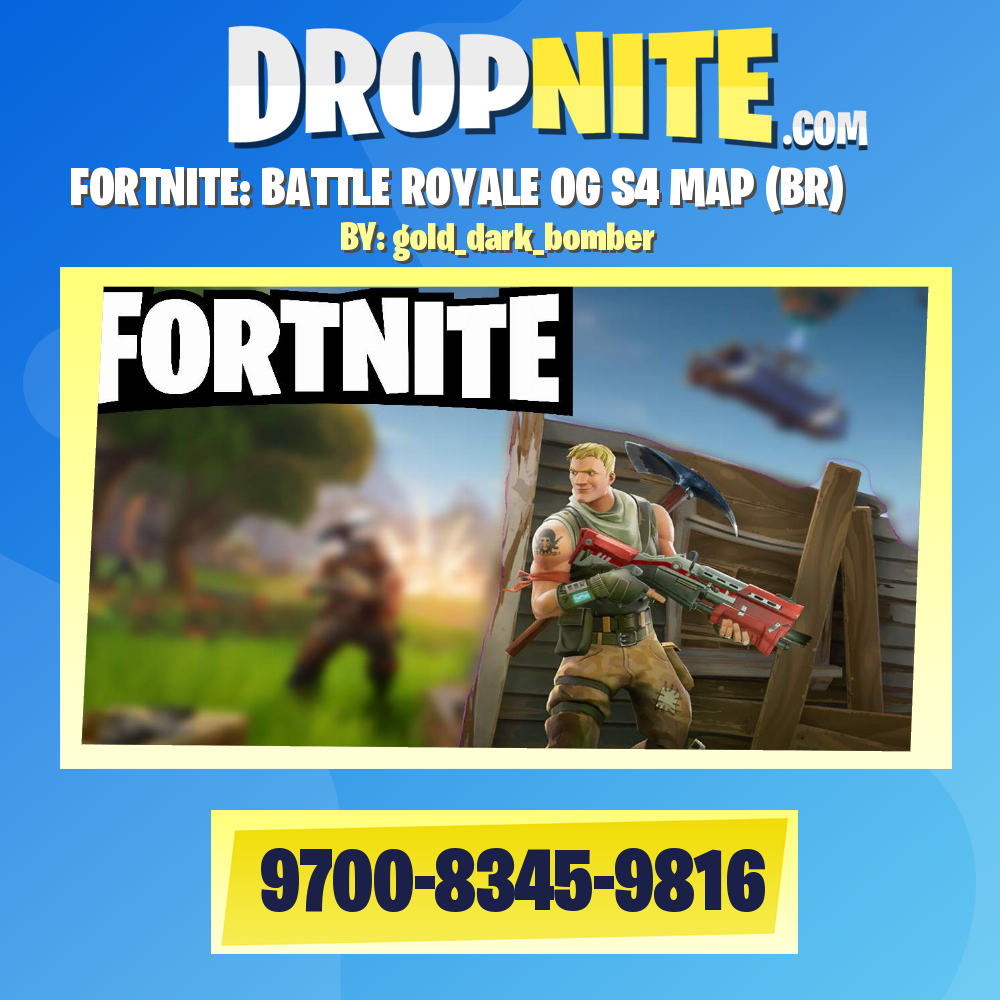 FORTNITE: BATTLE ROYALE OG S4 MAP (BR)
