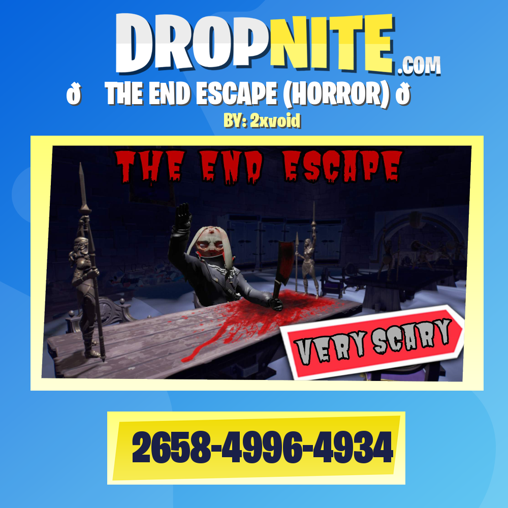 😱 THE END ESCAPE (HORROR) 😱