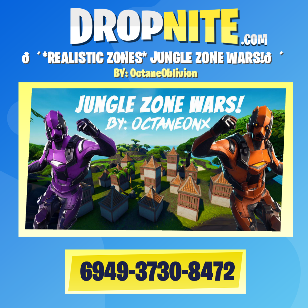 🌴*REALISTIC ZONES* JUNGLE ZONE WARS!🌴