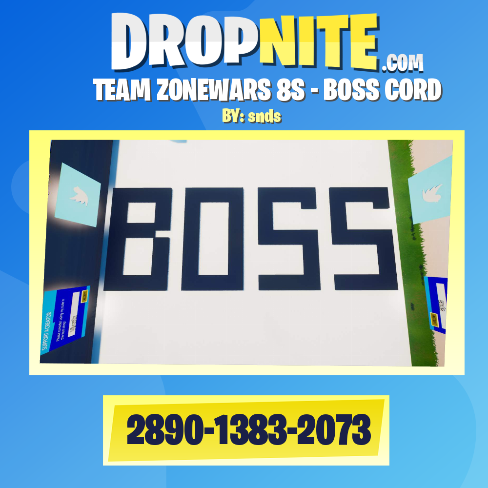 TEAM ZONEWARS 8S - BOSS CORD