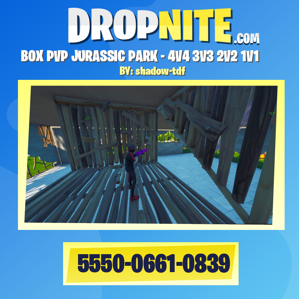 BOX PVP JURASSIC PARK - 4V4 3V3 2V2 1V1