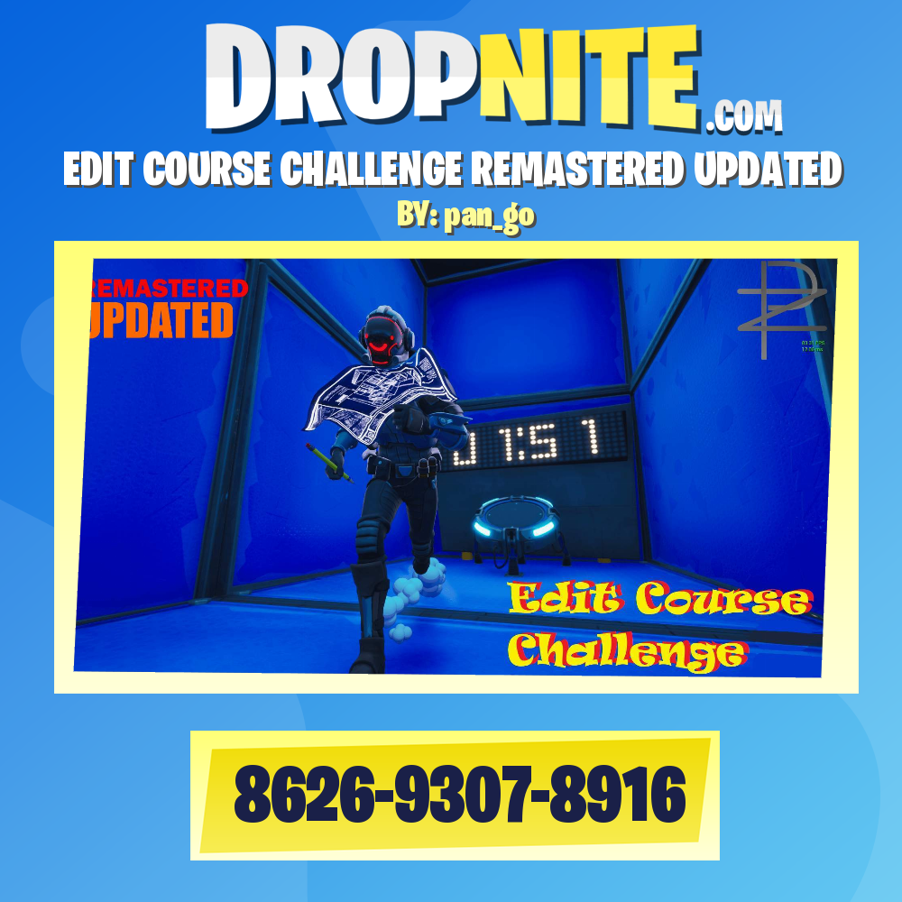 EDIT COURSE CHALLENGE REMASTERED UPDATED