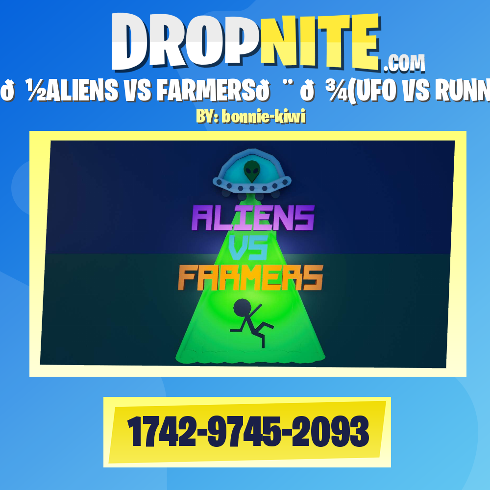 👽ALIENS VS FARMERS👨‍🌾(UFO VS RUNNERS)