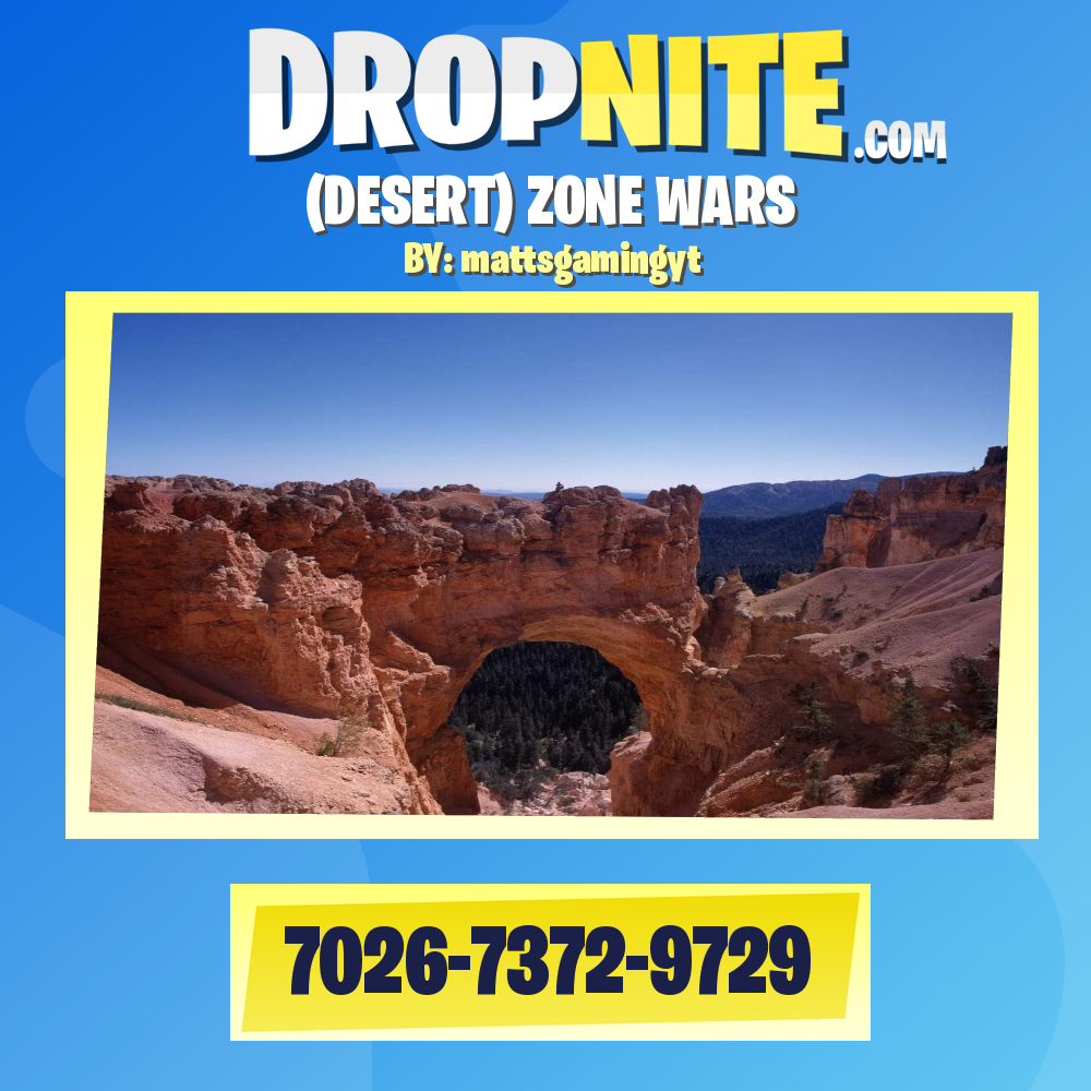 (DESERT) ZONE WARS