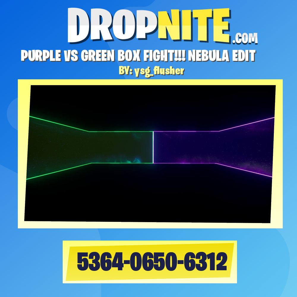 PURPLE VS GREEN BOX FIGHT!!! NEBULA EDIT