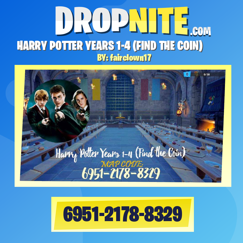 HARRY POTTER YEARS 1-4 (FIND THE COIN)