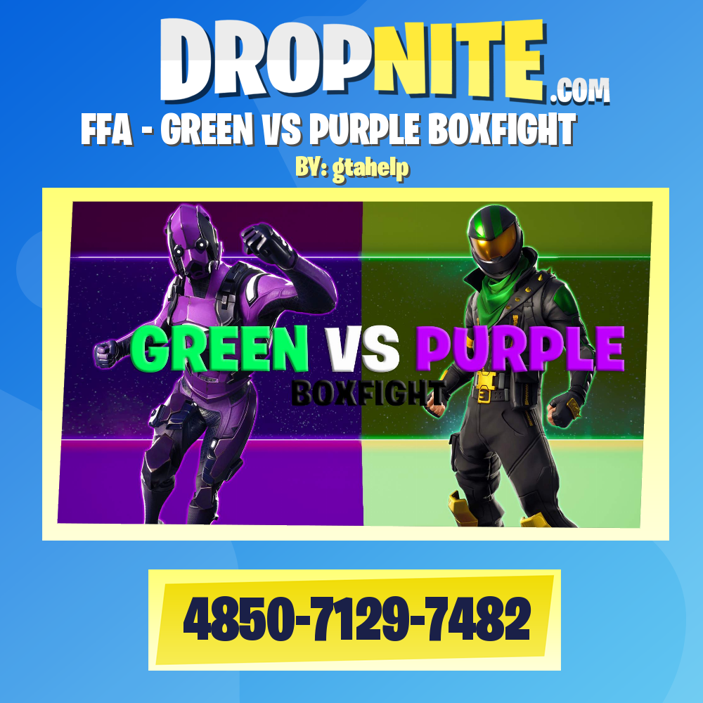 FFA - GREEN VS PURPLE BOXFIGHT